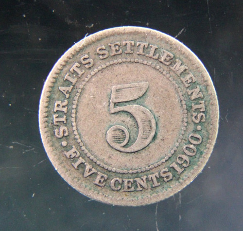 Straits settlements cents - settlements, 5